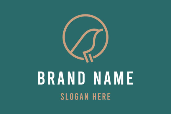 Download Flat Bird Minimalist Logo Design Premium - Logo design Collection