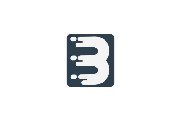 Download Letter B Liquid Abstract Geometric Logo - Geometric logo Collection