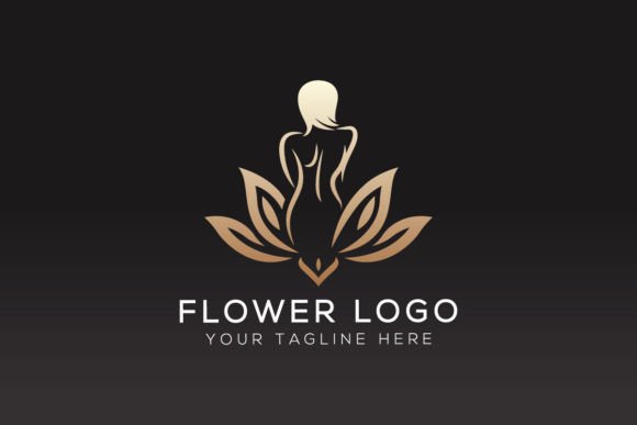 Download Lotus Flower Feminine Logo Design - Logo design Collection
