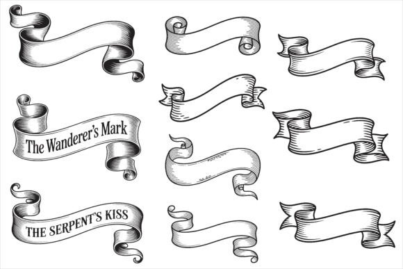 Download Multipurpose Ribbon Logo Design Bundle - Logo design Collection