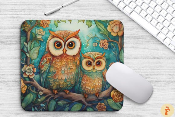 Download Family Owls in a Lush Green Forest - Forest Collection