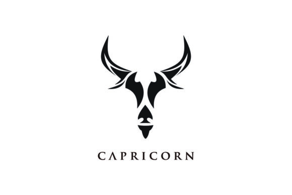 Download Capricorn Zodiac Logo Design Modern - Logo design Collection